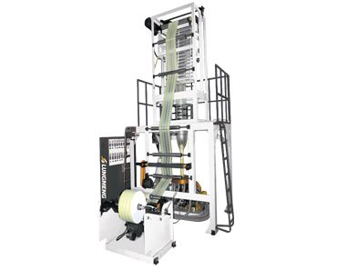 High Speed Two Color Blown Film Machine